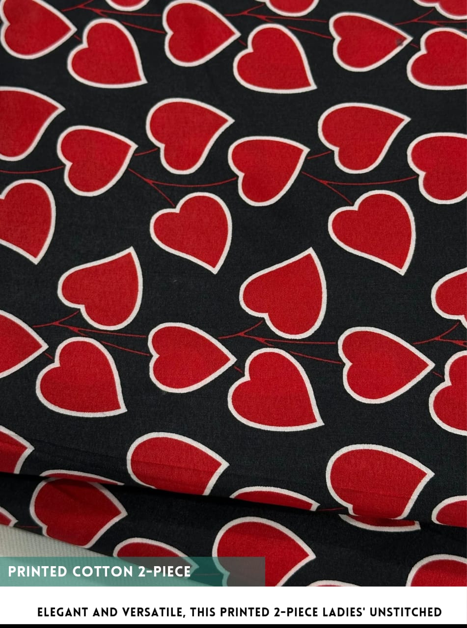 2 Piece Printed Cotton