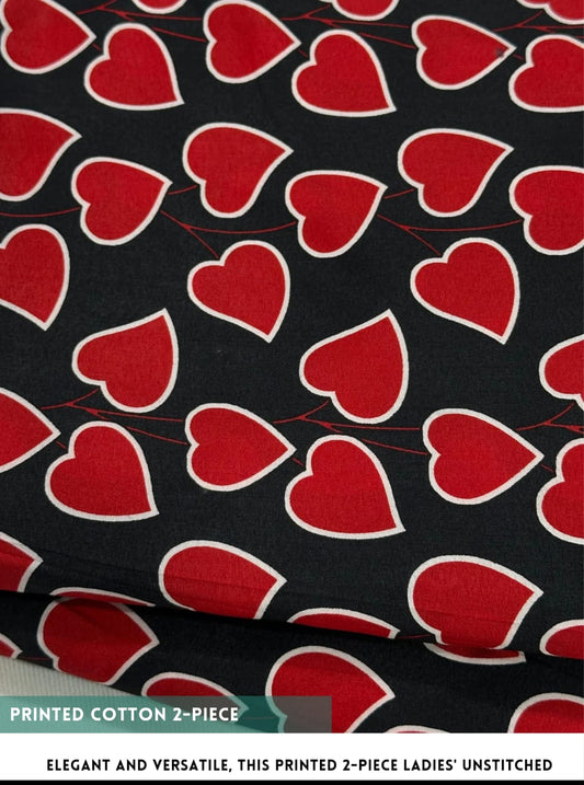 2 Piece Printed Cotton