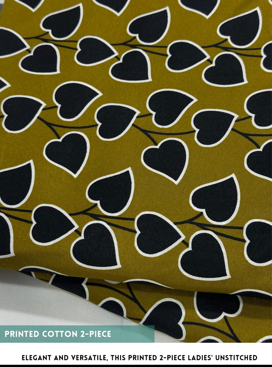2 Piece Printed Cotton