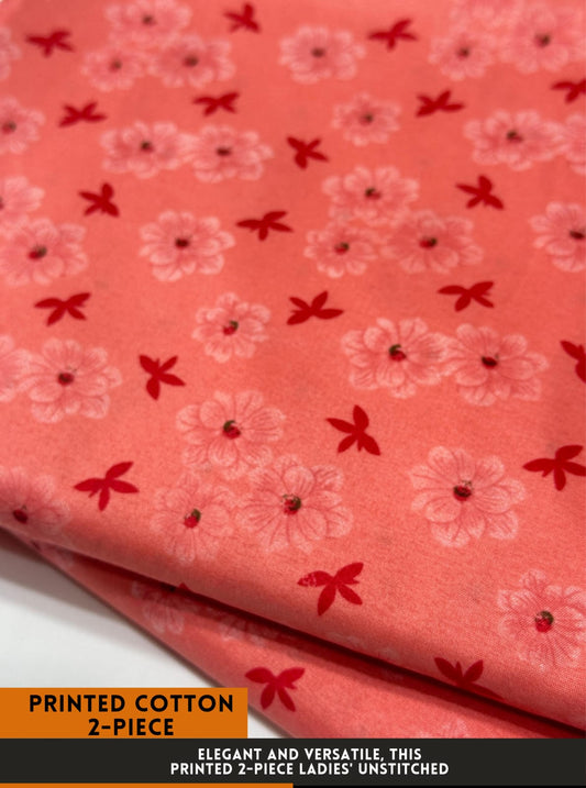 2 Piece Printed Cotton