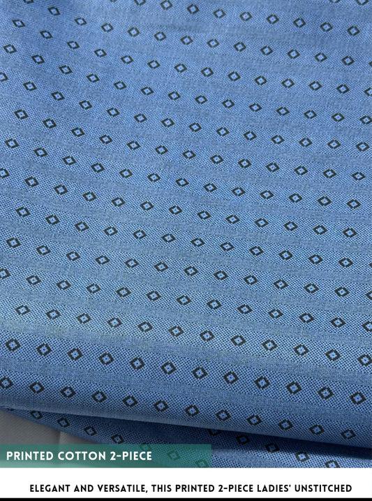2 Piece Printed Cotton