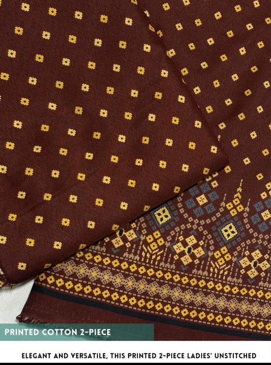 2 Piece Printed Cotton