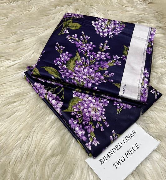 2 Piece Allover Digital Printed Linen