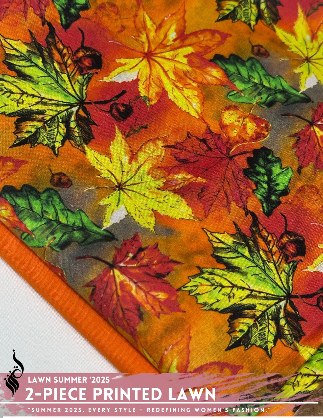 2 Piece Printed Lawn