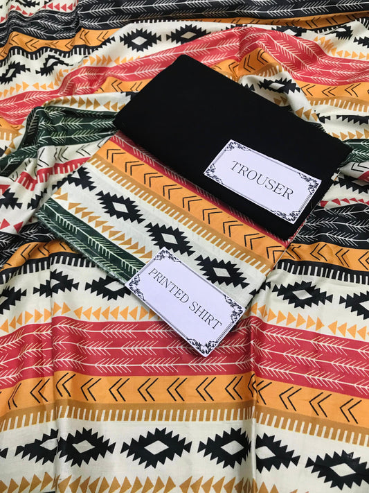 2 Piece Printed Lawn
