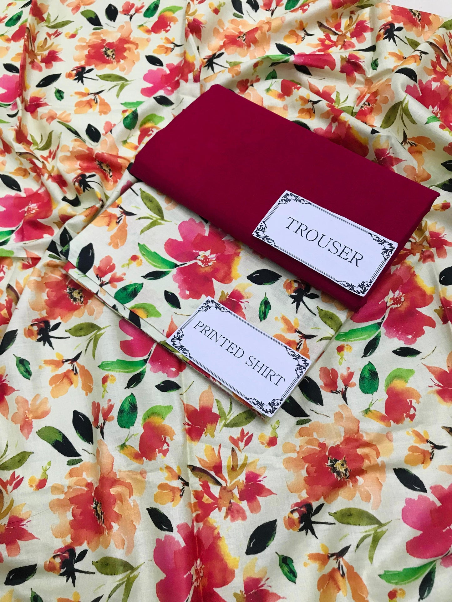 2 Piece Printed Lawn