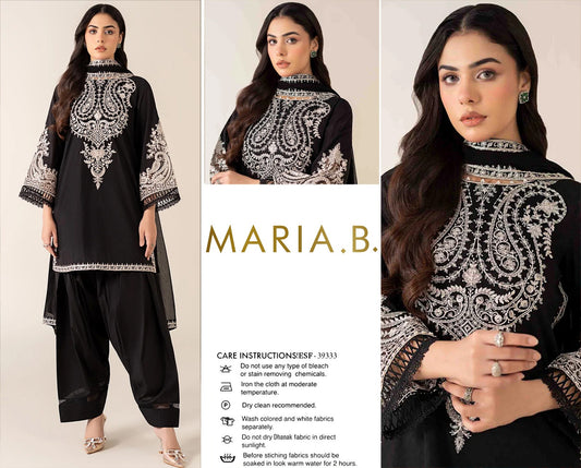 FARASHA Embroidery Dhanak 3PC